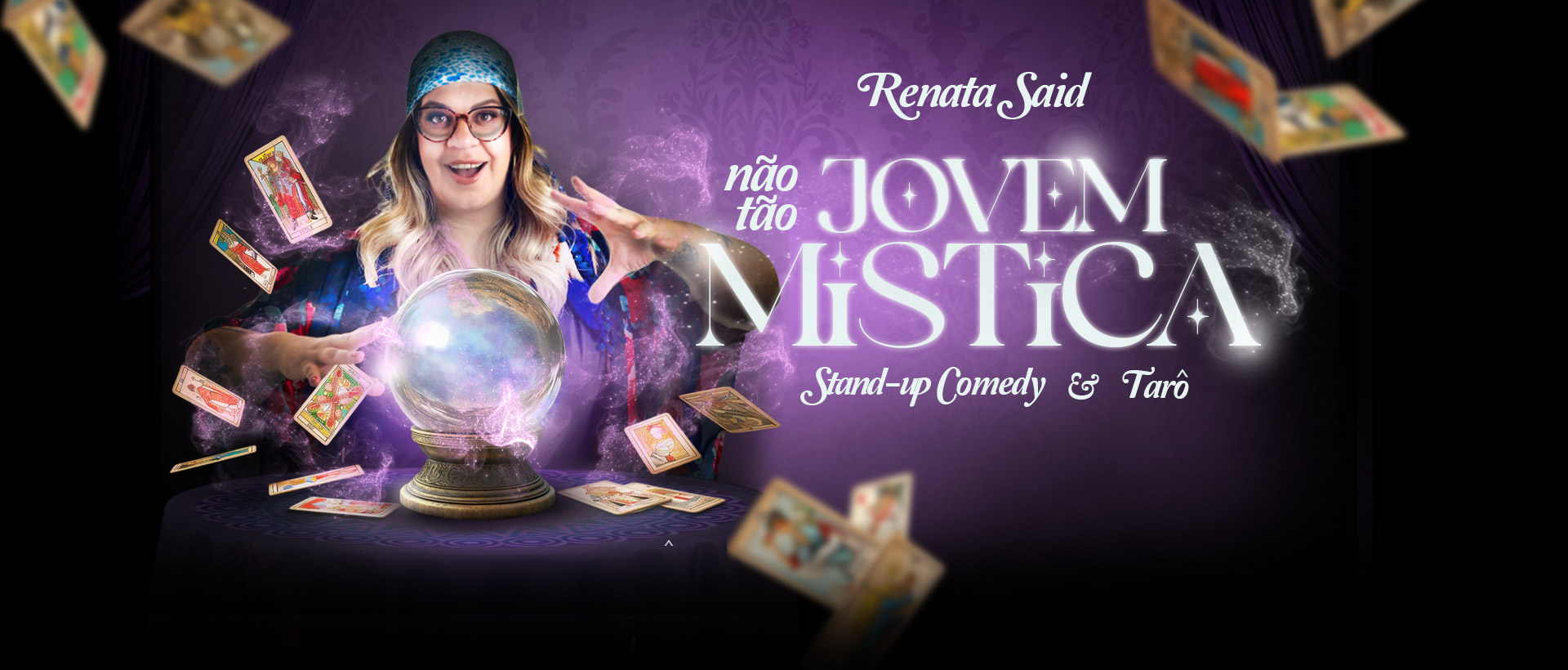 Banner divulgação Não tão Jovem Mística.